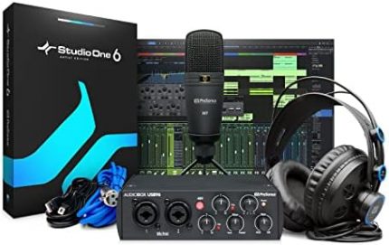 Studio Recording Bundle - USB Interface, Mic & More